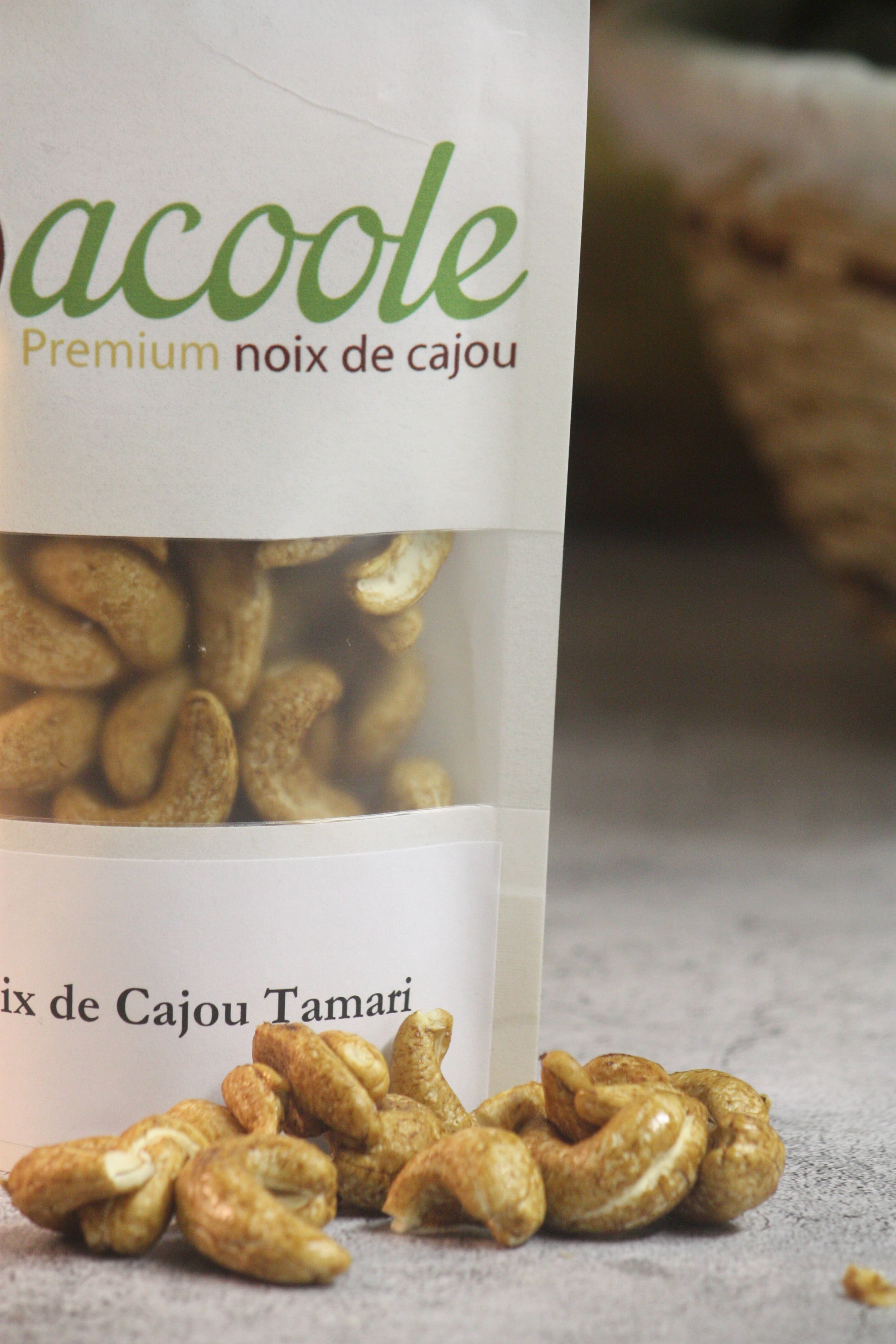 Noix de cajou au tamari croquantes et saines